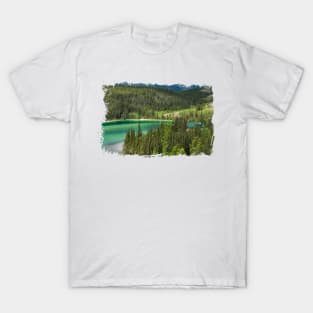 Emerald Lake - Klondike highway T-Shirt